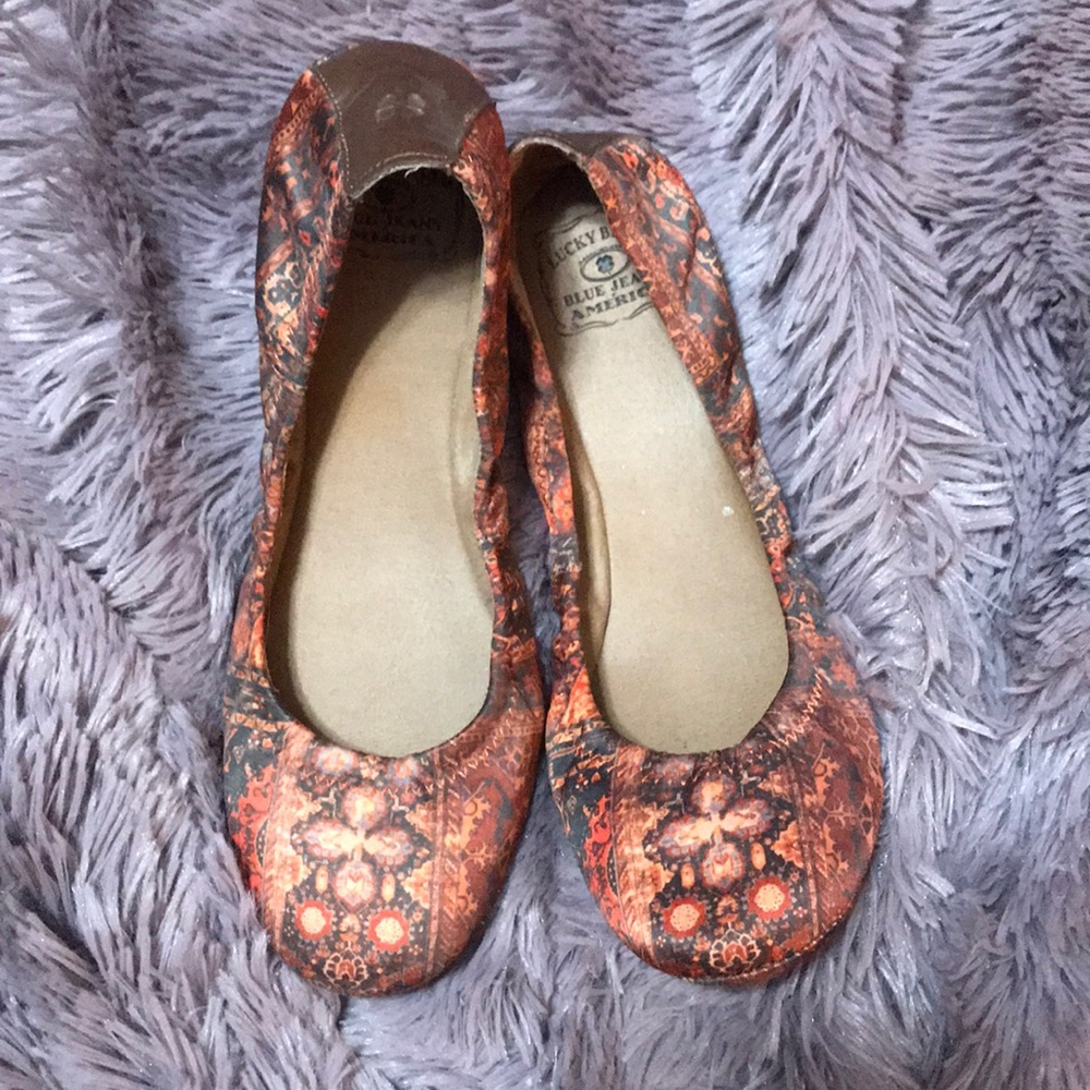 Lucky Brand Emma Flat Sz 8.5